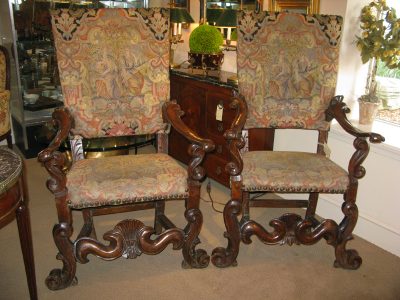 Italian Baroque Chairs 01